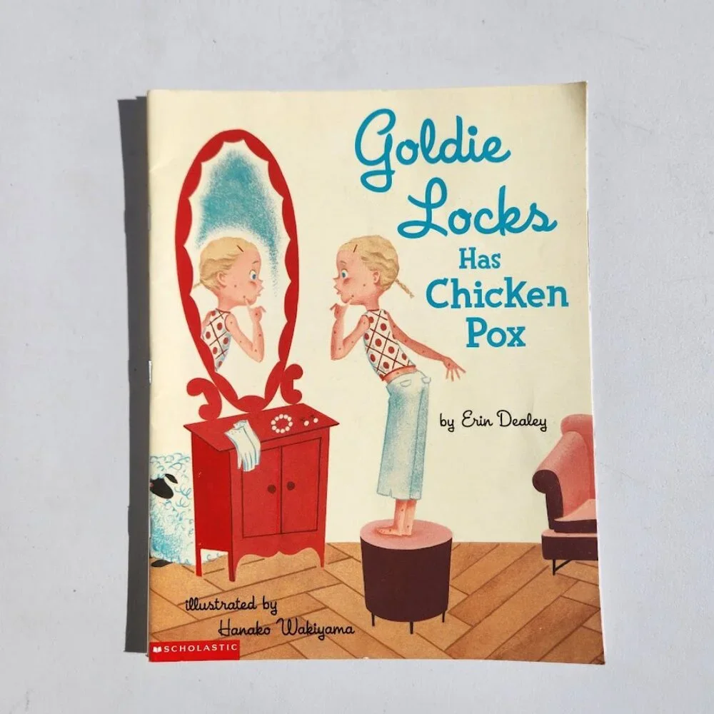 Vintage Book Paperback Book Bundle Goldie Locks Has Chicken Pox Bootsie Barker
